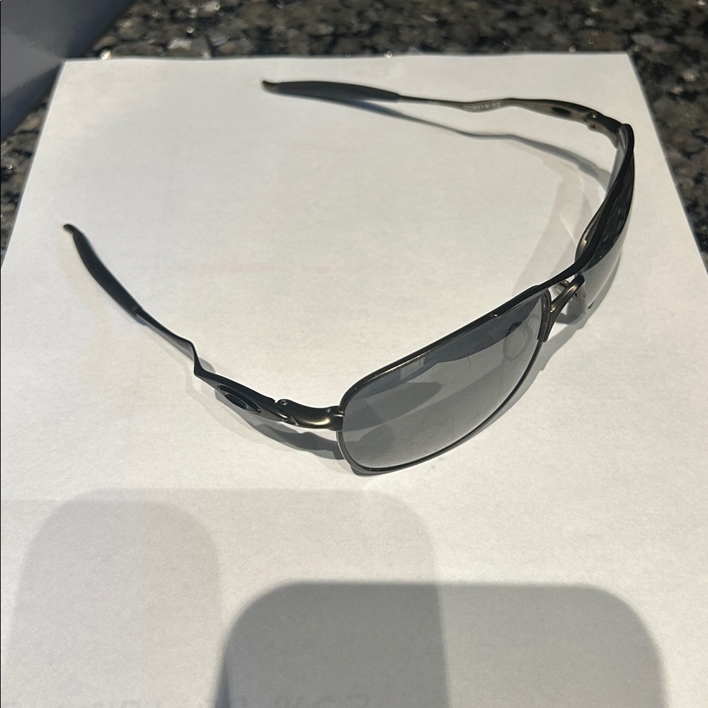 Oakley Crosshair Bronze Aviator Sunglasses - Picture 11 of 11